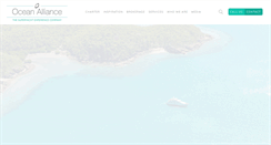 Desktop Screenshot of oceanalliance.com